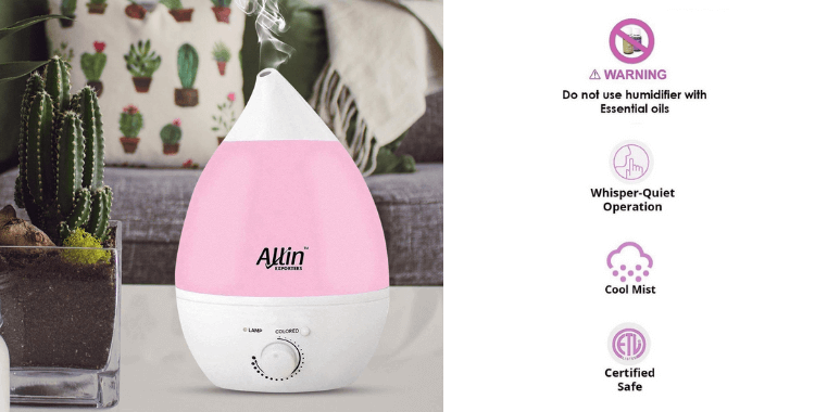 Allin Exporters Cool Mist Ultrasonic Humidifier